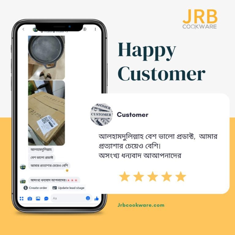 jrb cookware customer review