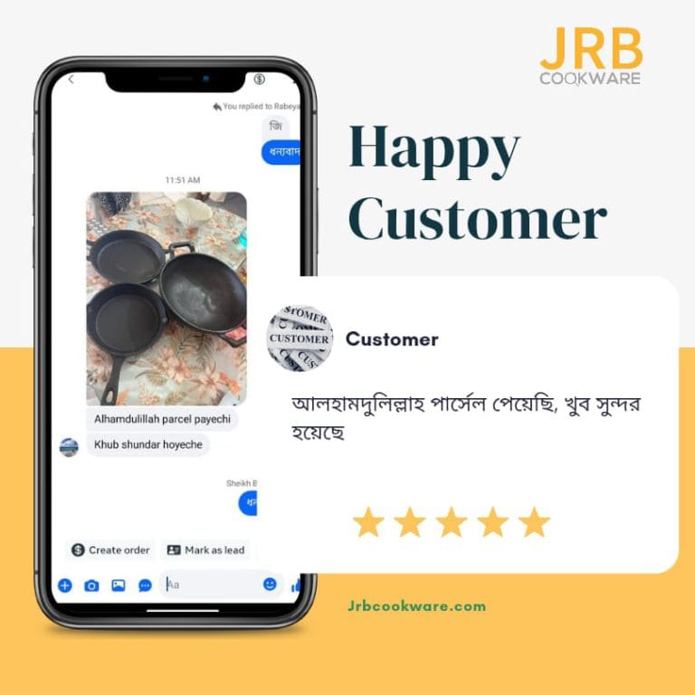 jrb cookware customer review