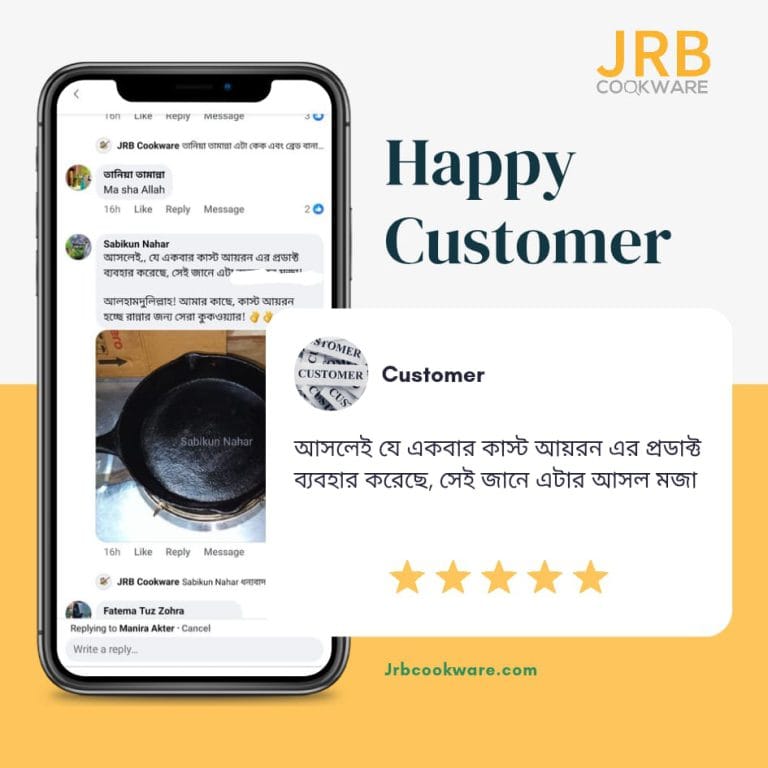 jrb cookware customer review