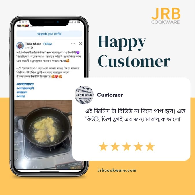 jrb cookware customer review