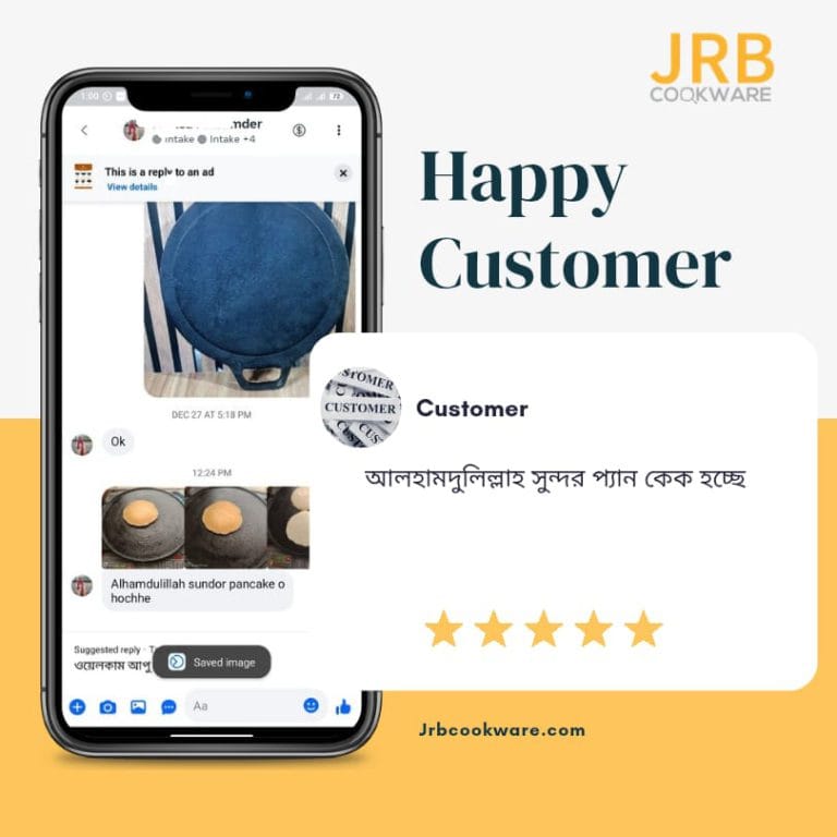 jrb cookware customer review
