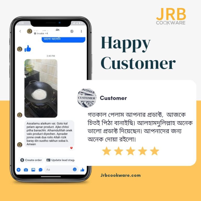 jrb cookware customer review