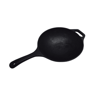 Cast Iron 20 cm Wok Pan