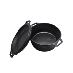 Cast Iron 26 cm 2 in 1 Dutch Oven