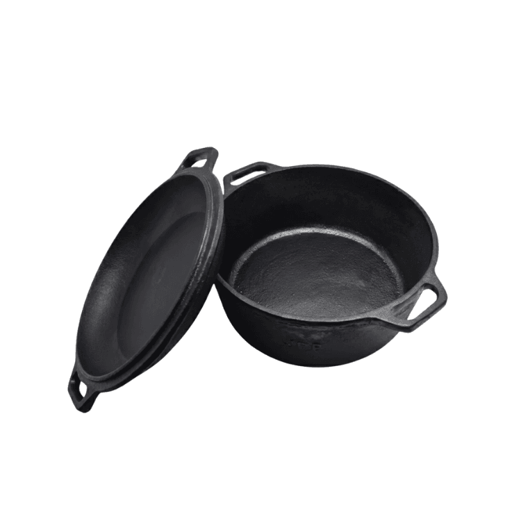 Cast Iron 26 cm 2 in 1 Dutch Oven Cast Iron 26 cm 2 in 1 Dutch Oven