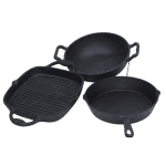 Cast Iron Induction Set-1 With BBQ