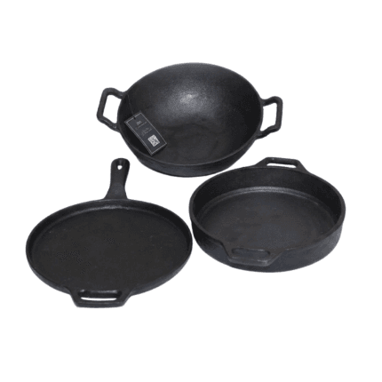cast iron induction support set
