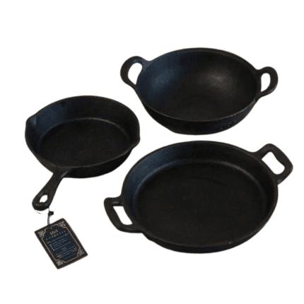Cast Iron Light Weight set